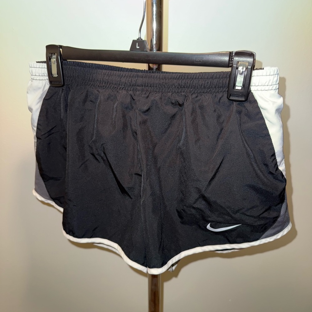 Nike Black and White Running Shorts